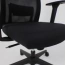 Кресло поворотное ARCUS, черная сетка+ткань/черный полиамид, коллекция AKSPRIME